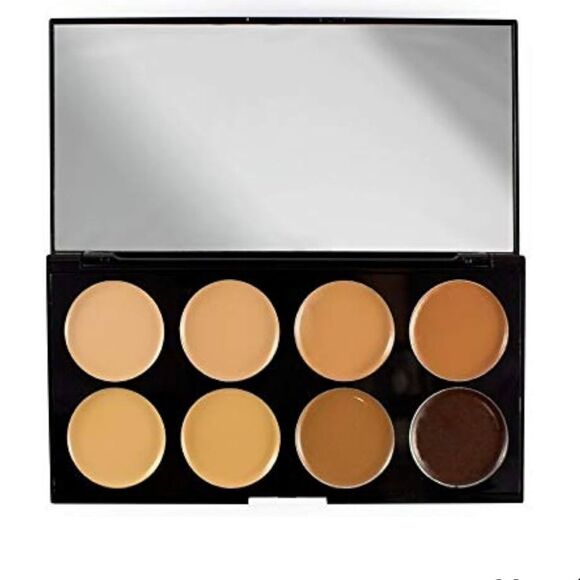 Makeup Revolution Ultra Cover and Concealer Palette Medium to Dark 8 Shades - Picture 2 of 4